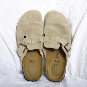 BETULA sz 12 birkenstock style suede slip ons
